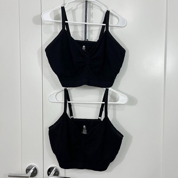 Lot of 2 - Kindred Bravely 1X Sublime Hands-Free Pumping Lounge and Sleep Bra